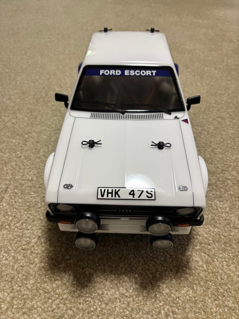 タミヤ 1/10RC フォード エスコート Mk.II ラリーMF-01X
