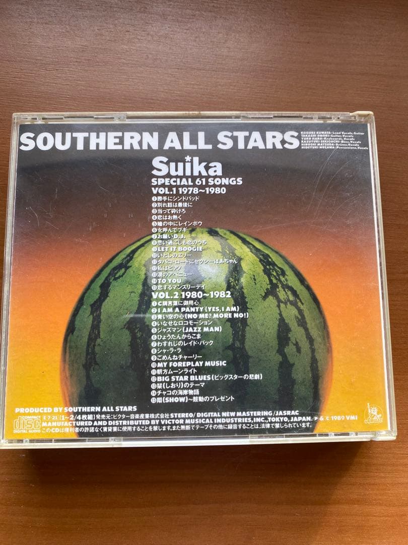 Southern All Stars Suika 4枚組 CD