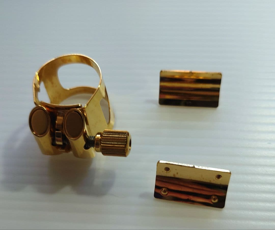ソプラノサックス　ヴァンドレンV5マウスピース　オプティマムリガチャーセット