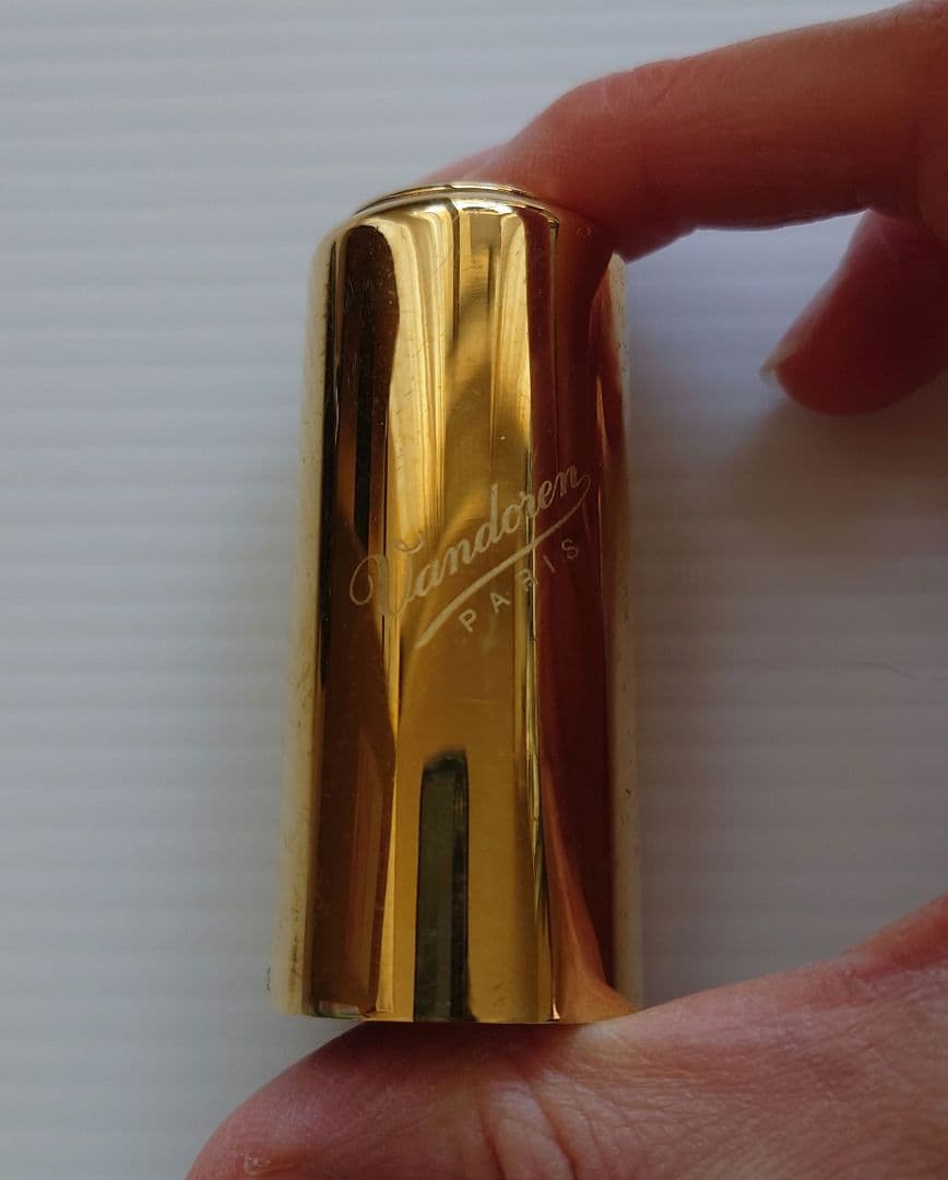 ソプラノサックス　ヴァンドレンV5マウスピース　オプティマムリガチャーセット