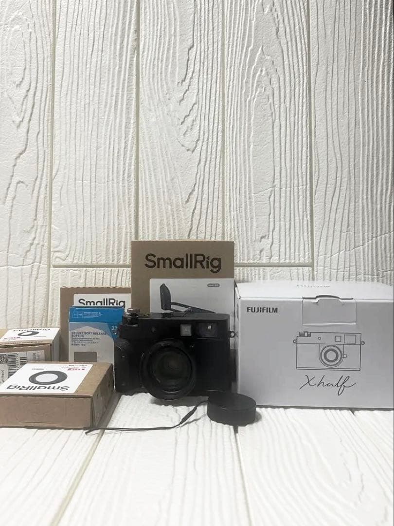 Fujifilm Xhalf Black smallrigカスタムセット
