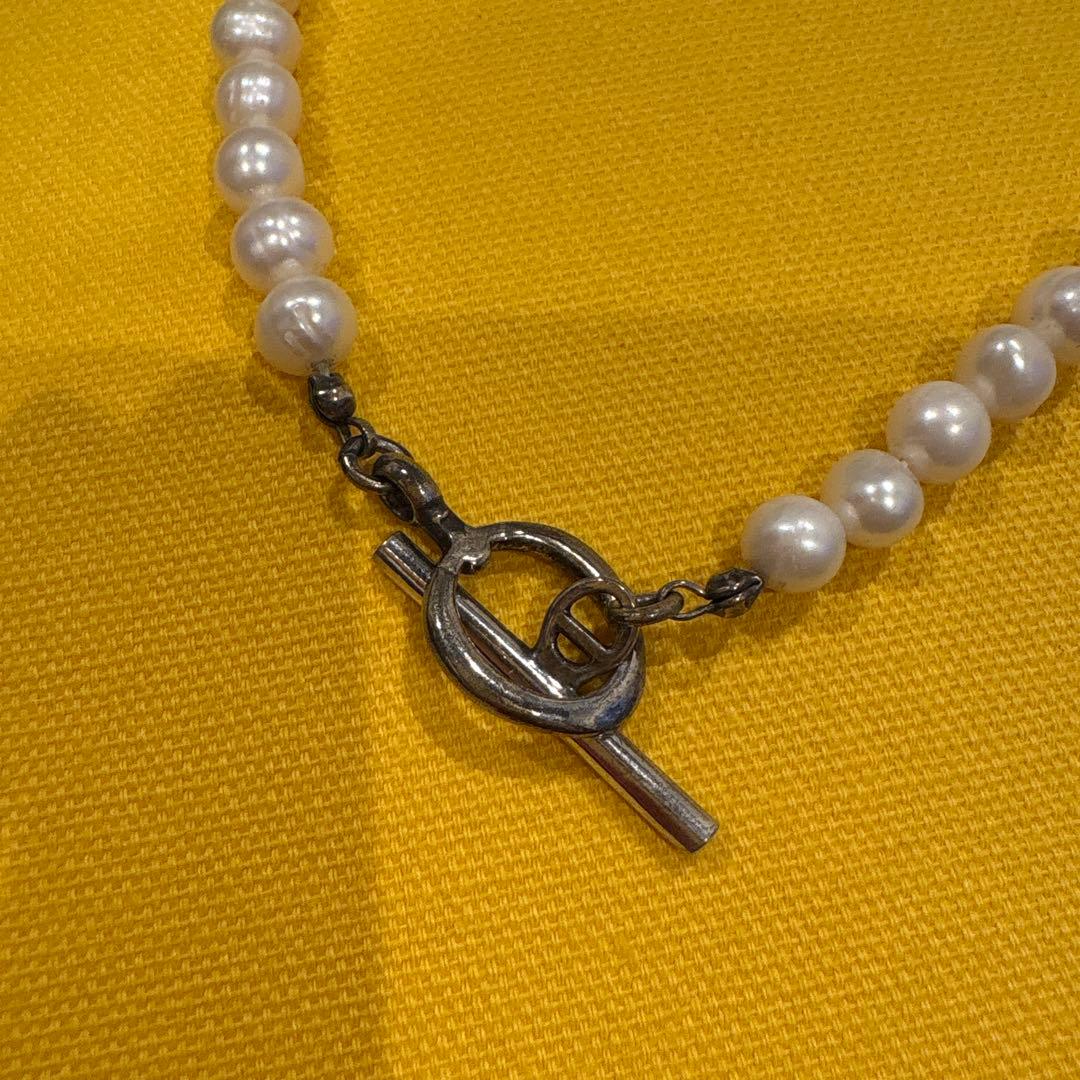 値下可 パールネックレス シルバー925