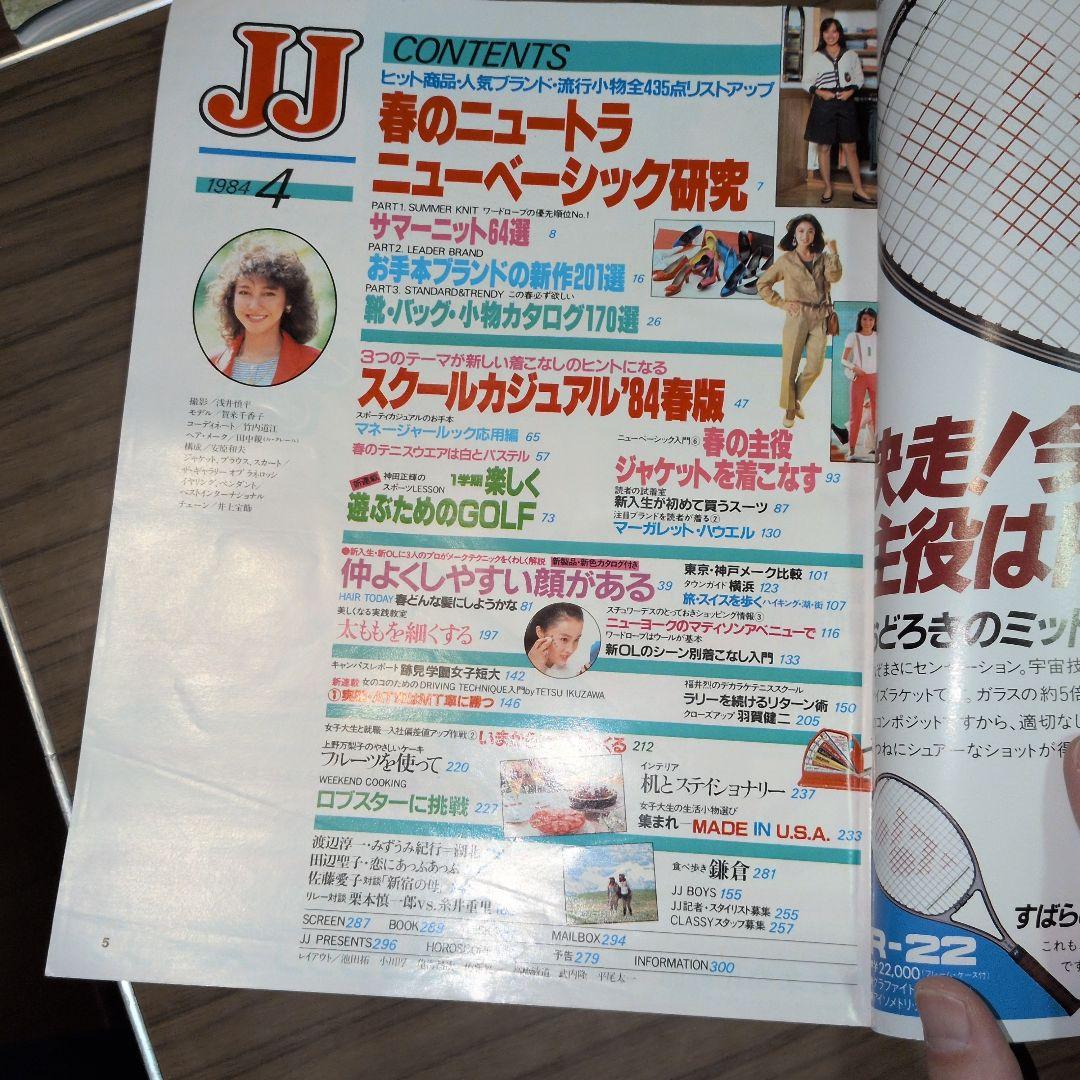 【昭和レトロ！】1984年 JJ