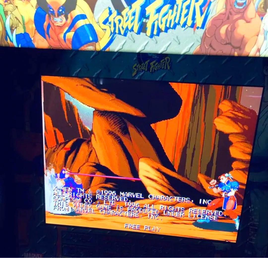 Arcade 1UP X-men VS ストリートファイター WiFi対応