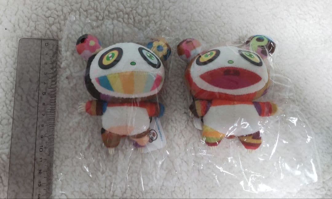 ★ショッパー付き★　村上隆　ぬいぐるみ　パンダ　親子セット　カイカイキキ