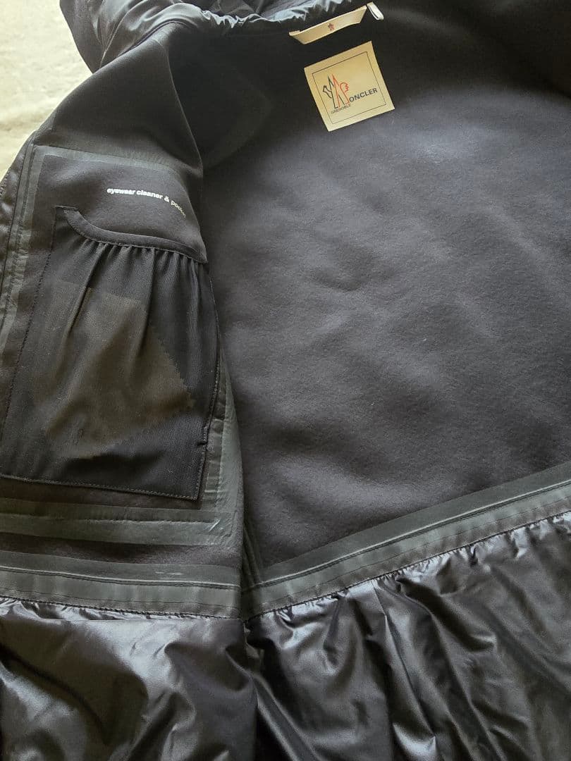 希少 MONCLERグルノーブル ウール ダウン Size3 メンズ