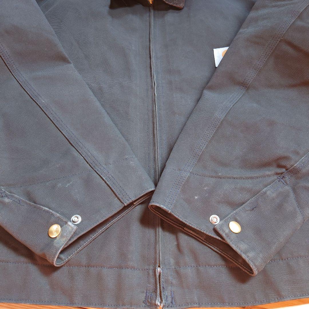 【美品】米国製 Carhartt デトロイトジャケット J80 星タグ 黒