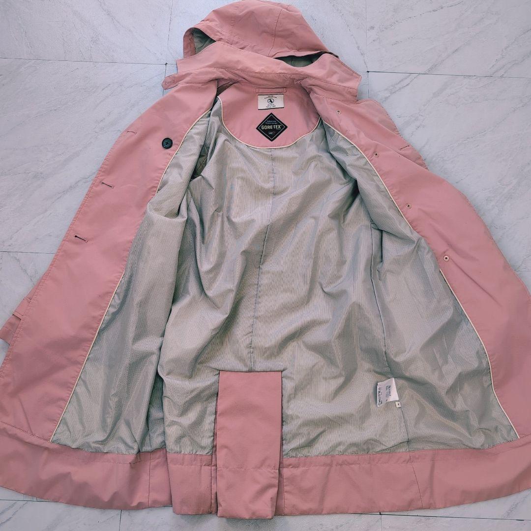 AIGLE エーグル ゴアテックス トレンチコート くすみピンク Mサイズ