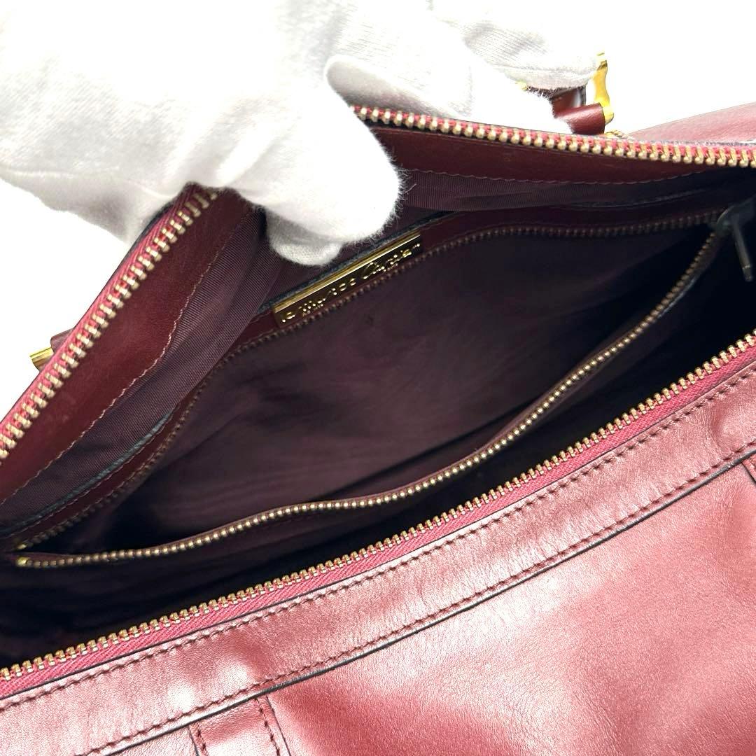 【美品】カルティエ マストライン ボストンバッグ ゴールド金具 レザー 人気