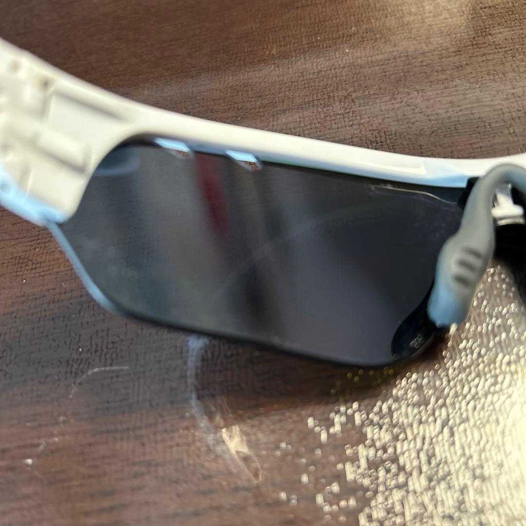 Oakley サングラス ホワイト/パープル