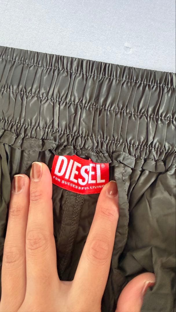 Dieselオリーブグリーン ロングスカート