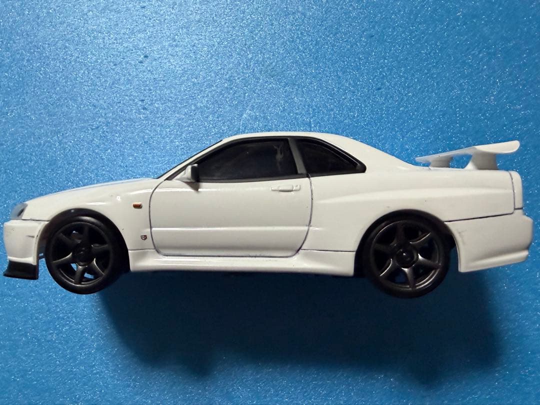 京商 ミニッツAWD ジャイロ/OP付 R34スカイラインGT-R レディセット