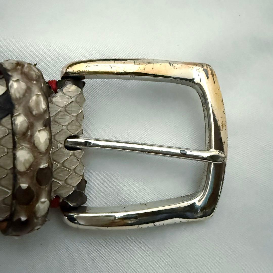 Fausto Colato パイソンベルト Python belt 蛇革