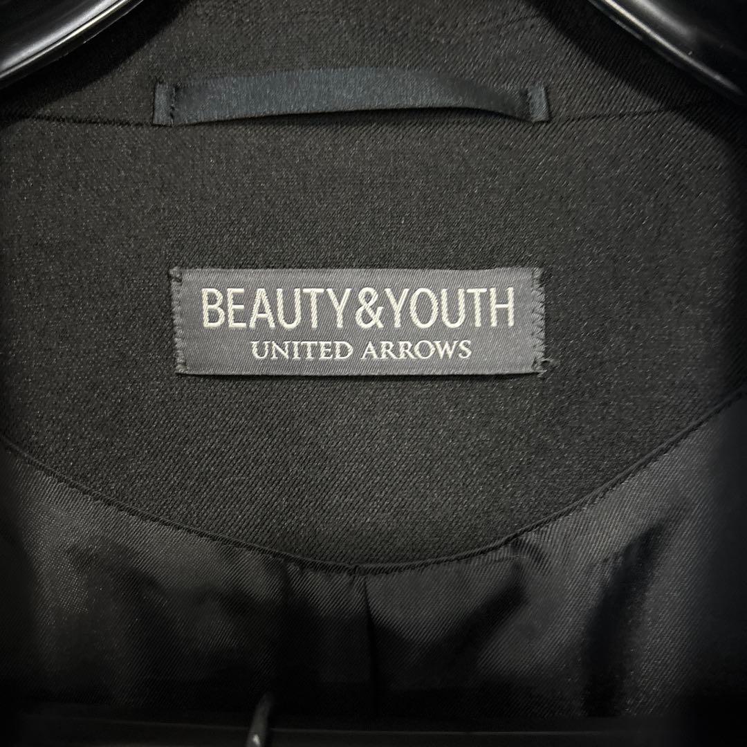 BEAUTY&YOUTH メンズブラックセットアップMサイズ