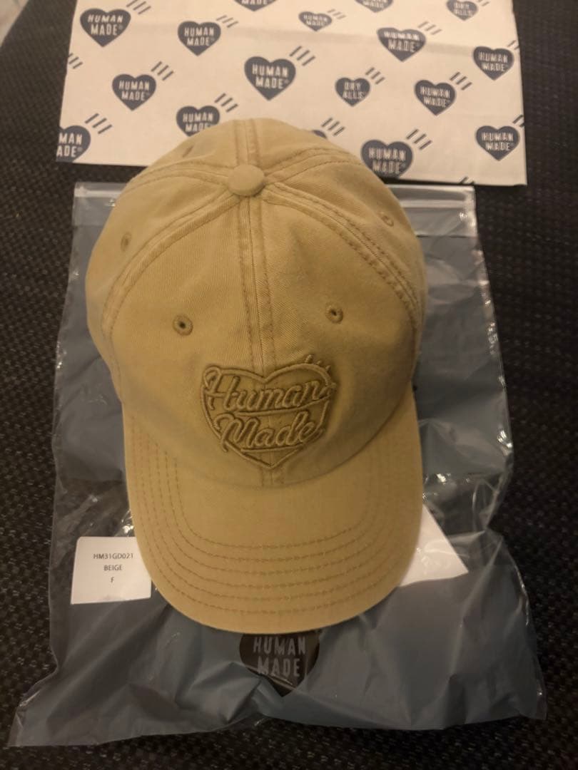 帽子 HUMAN MADE 6PANEL TWILL CAP