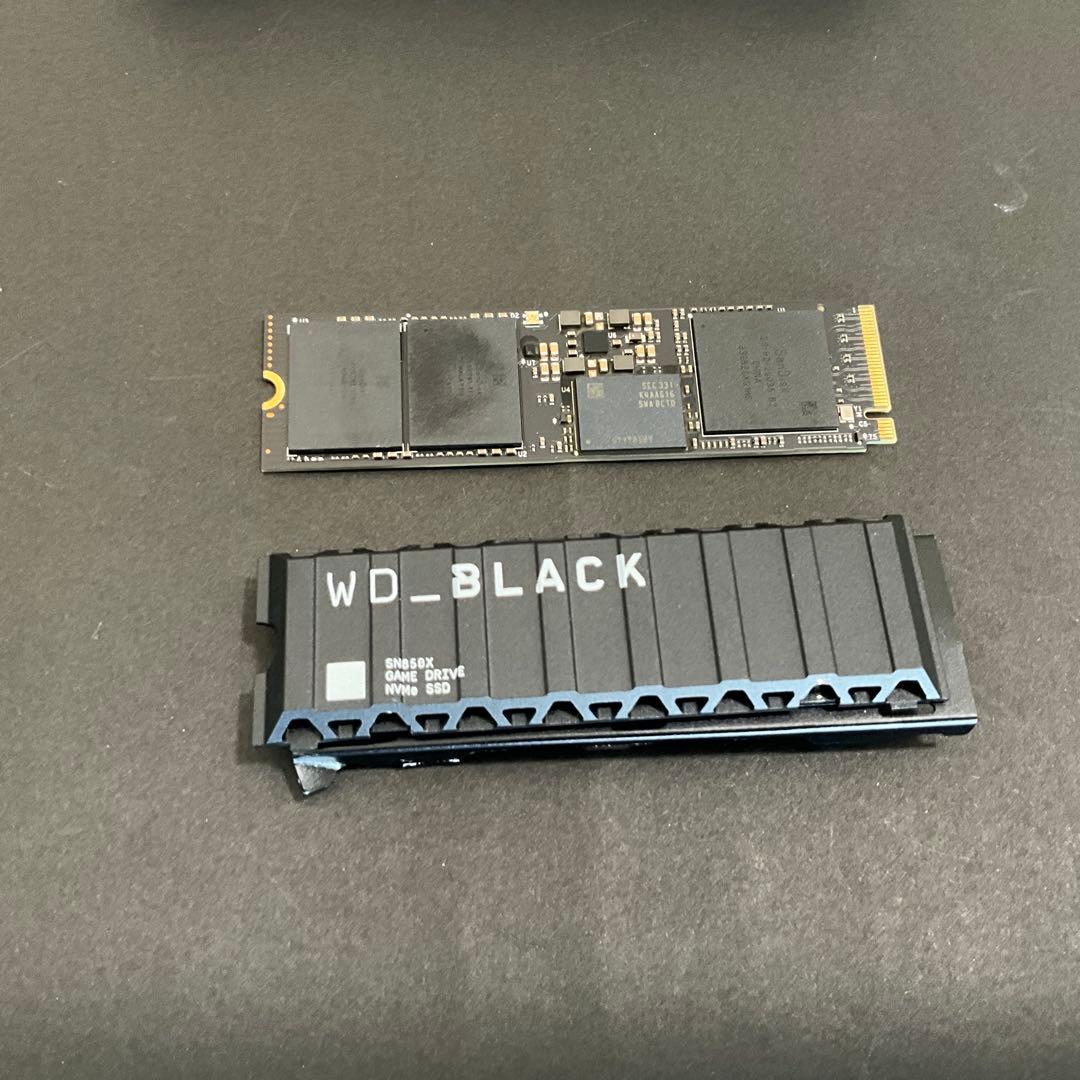 【ジャンク品】WD_BLACK SN850X 2TB NVMe SSD