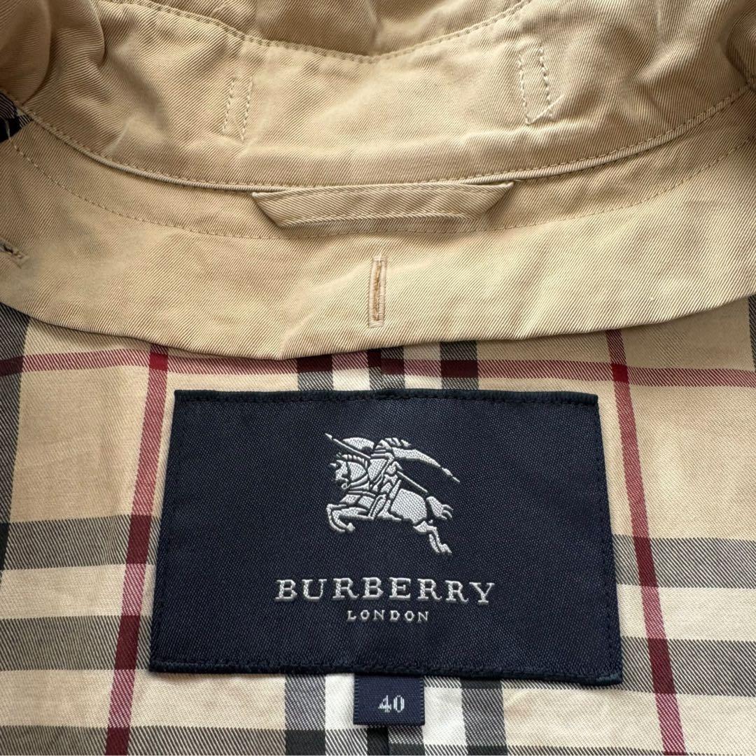 Burberryバーバリー　トレンチコート　レディースL ベージュ　ノバチェック