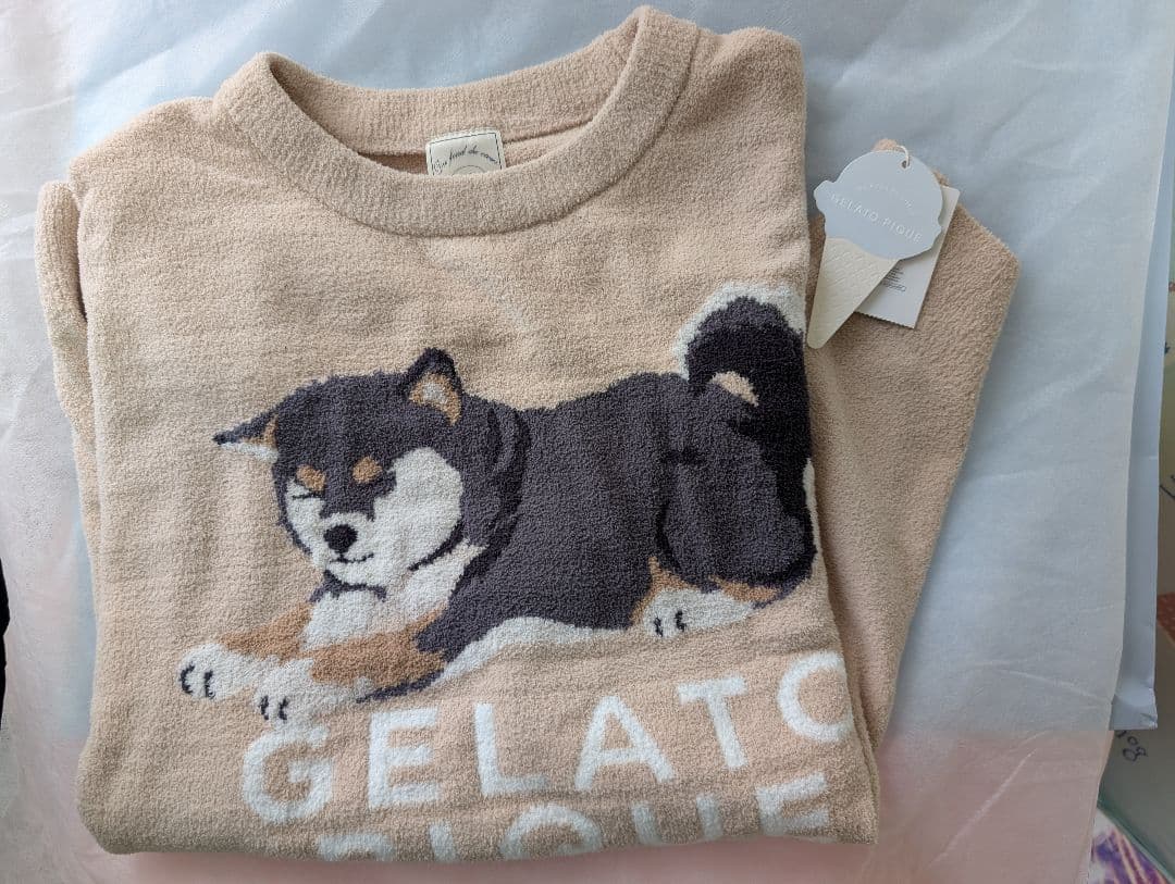 GELATO PIQUE 黒柴3点セット 上野限定 ジェラピケ 柴犬