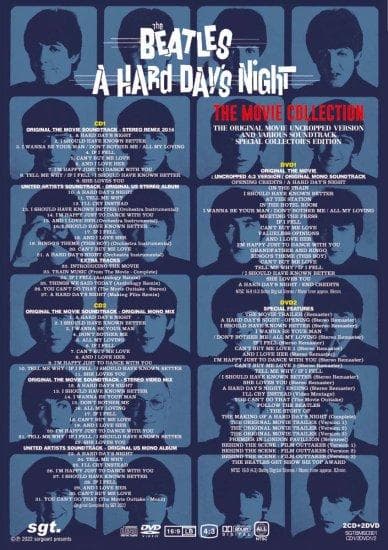 BEATLES / 映画 セット HELP 他　6CD 6DVD