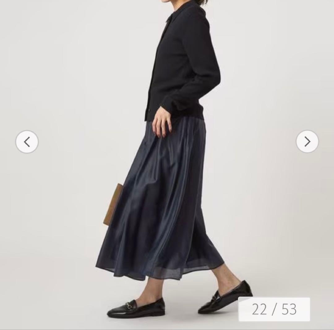 タグあり　グリーンレーベルリラクシング ロングスカート　36