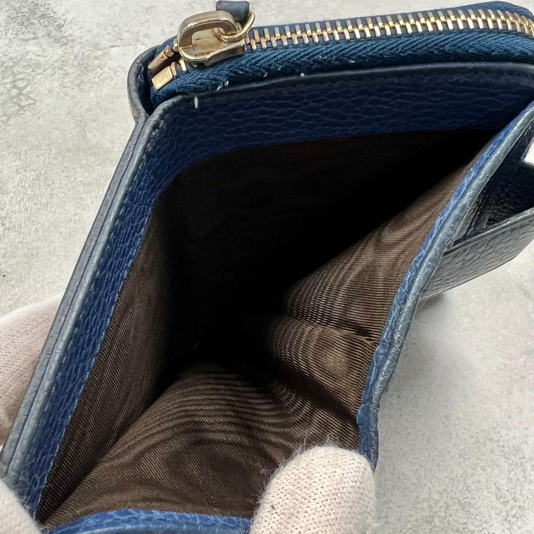 専用 GUCCI GGキャンバス ラウンドジップ レディース 折り財布 8142
