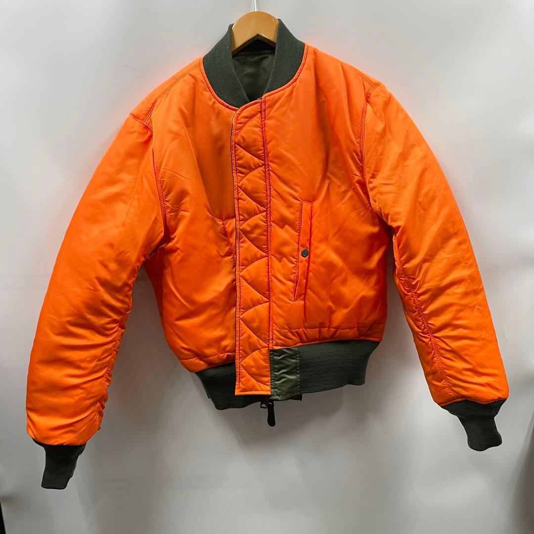 【N25】アルファインダストリーズ　MA-1フライトジャケット　トップガン