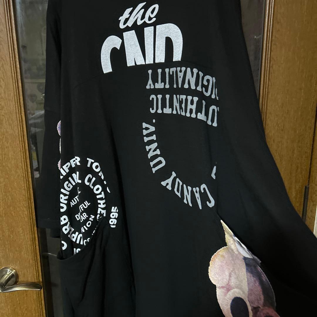 キャンディストリッパー　グラフィックTシャツ 黒