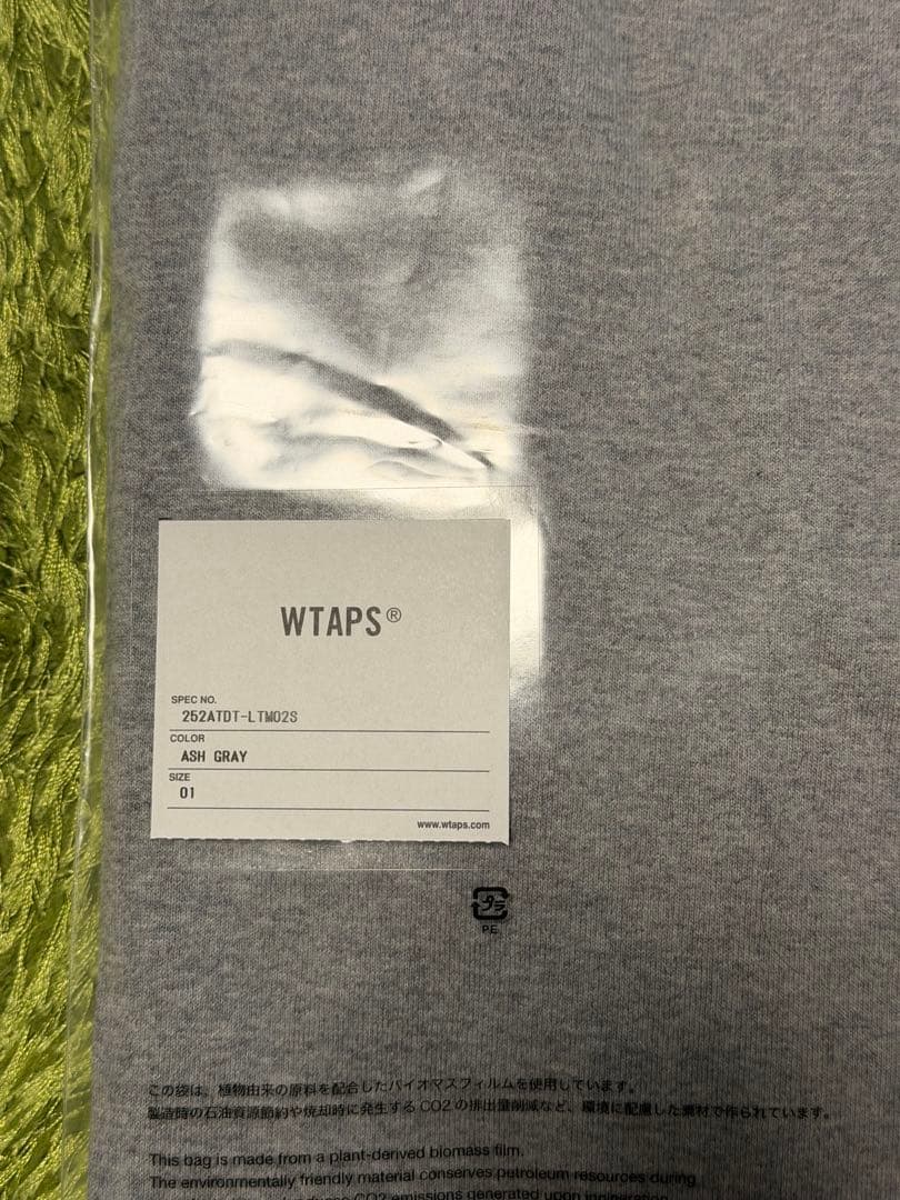 WTAPS グレー Tシャツ サイズ01