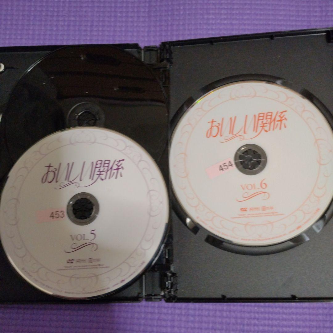 DVD【おいしい関係／全６巻レンタル落ち】