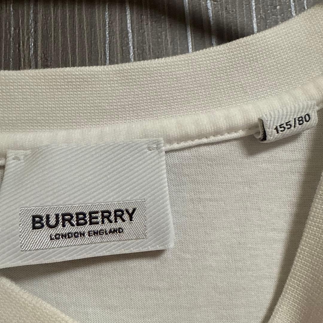 BURBERRY ホワイト Tシャツ 14Y/164cm 未使用に近い