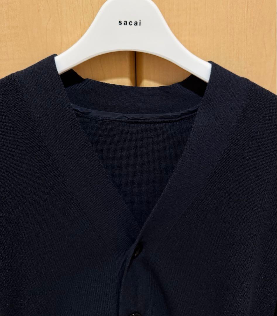 “2025年”《未使用に近い美品》★sacai サカイ★MA-1 カーディガン