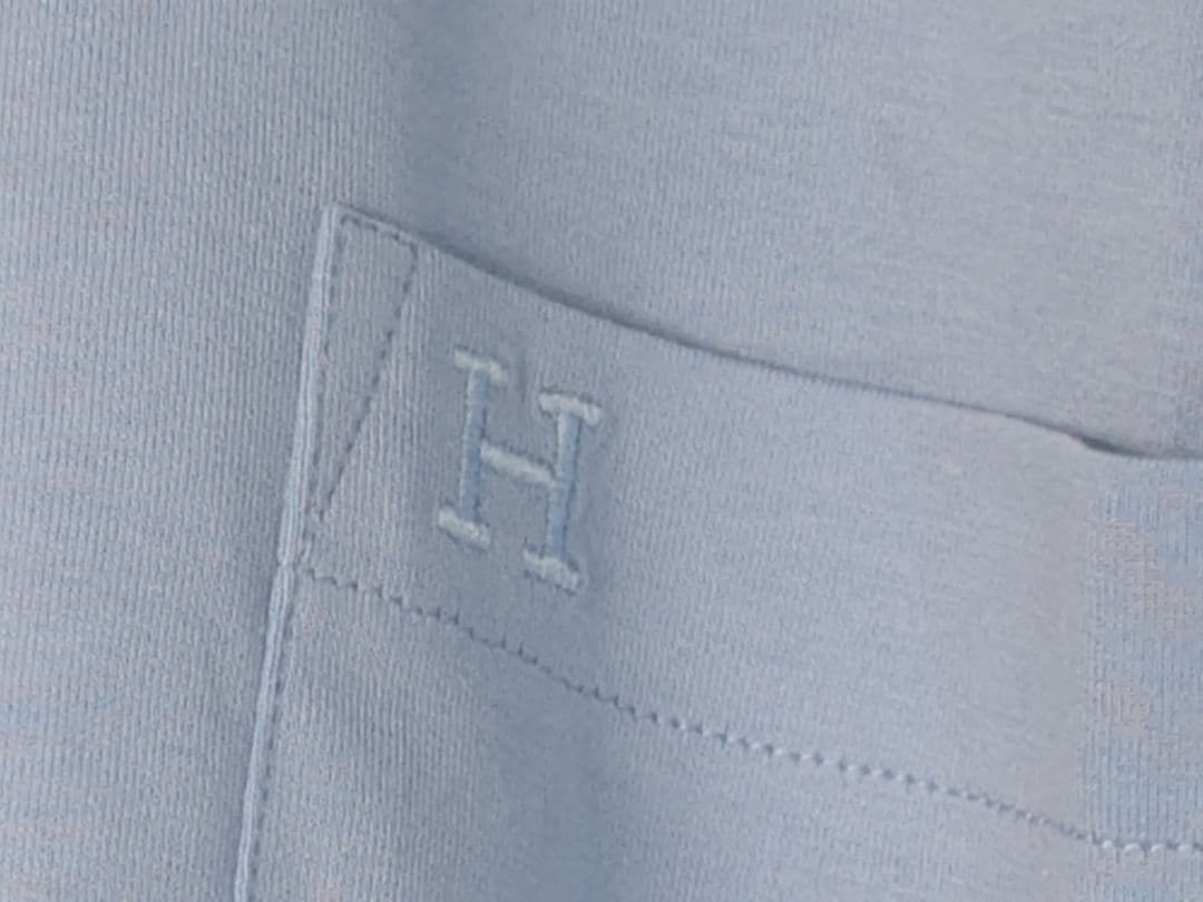 M379 HERMES　半袖　カットソー　ライトブルー　正規品　タグ付き