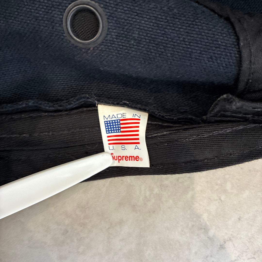 帽子 Supreme Camp Cap Black Made in USA