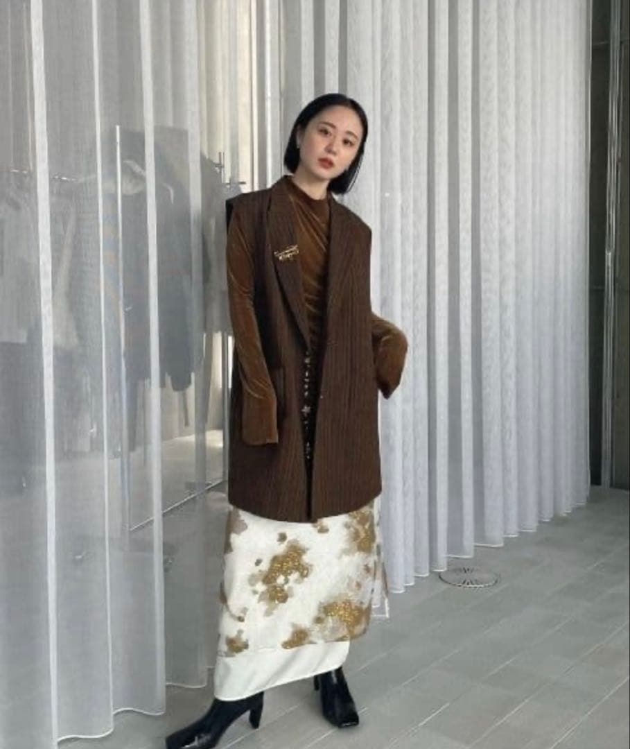 最安値美品amerivintage UND MOYA SPANGLE SKIRT