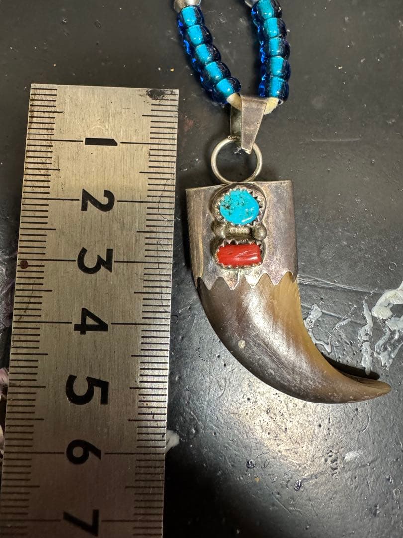 ベアクロー　ペンダントトップ　ナバホ　navajo