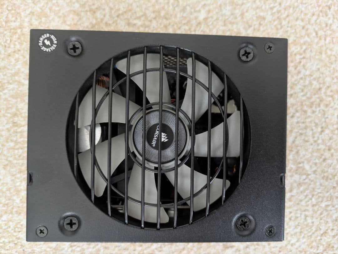 CORSAIR SF600 80 PLUS PLATINUM SFX電源ユニット