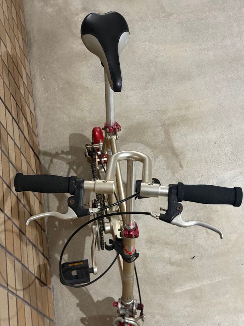 ZEROBIKE 折りたたみ自転車 金色