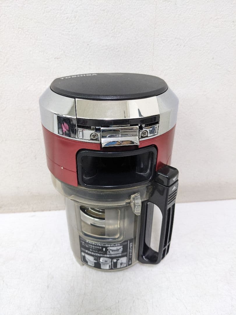 東芝 VC-JS4000-R サイクロン式掃除機 2015年製 ヘッド無し
