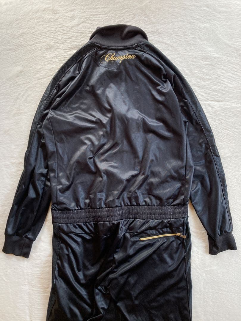 Champion オールインワン　つなぎ　豹柄　ジャンプスーツ　ジャージ