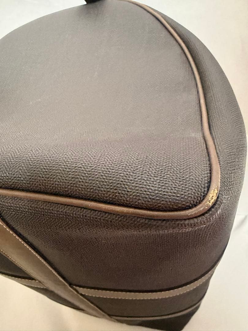 ダンヒル ボストンバッグ PVC レザー 旅行 出張 dunhill