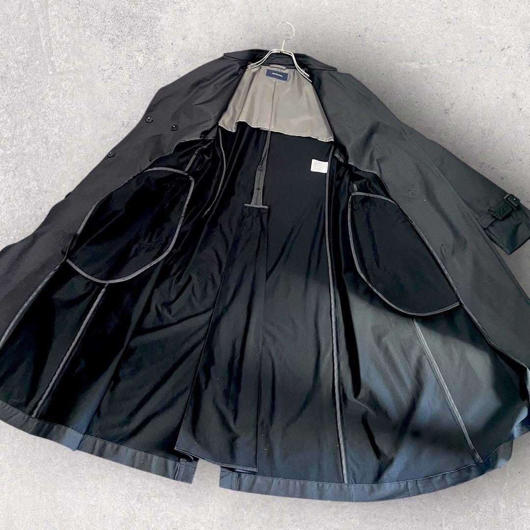 美品☆NEW YOKER☆ニューヨーカー☆スプリングコート☆ブラック☆軽やか☆