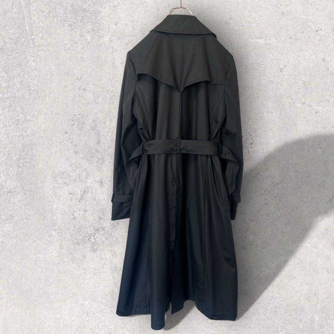 美品☆NEW YOKER☆ニューヨーカー☆スプリングコート☆ブラック☆軽やか☆