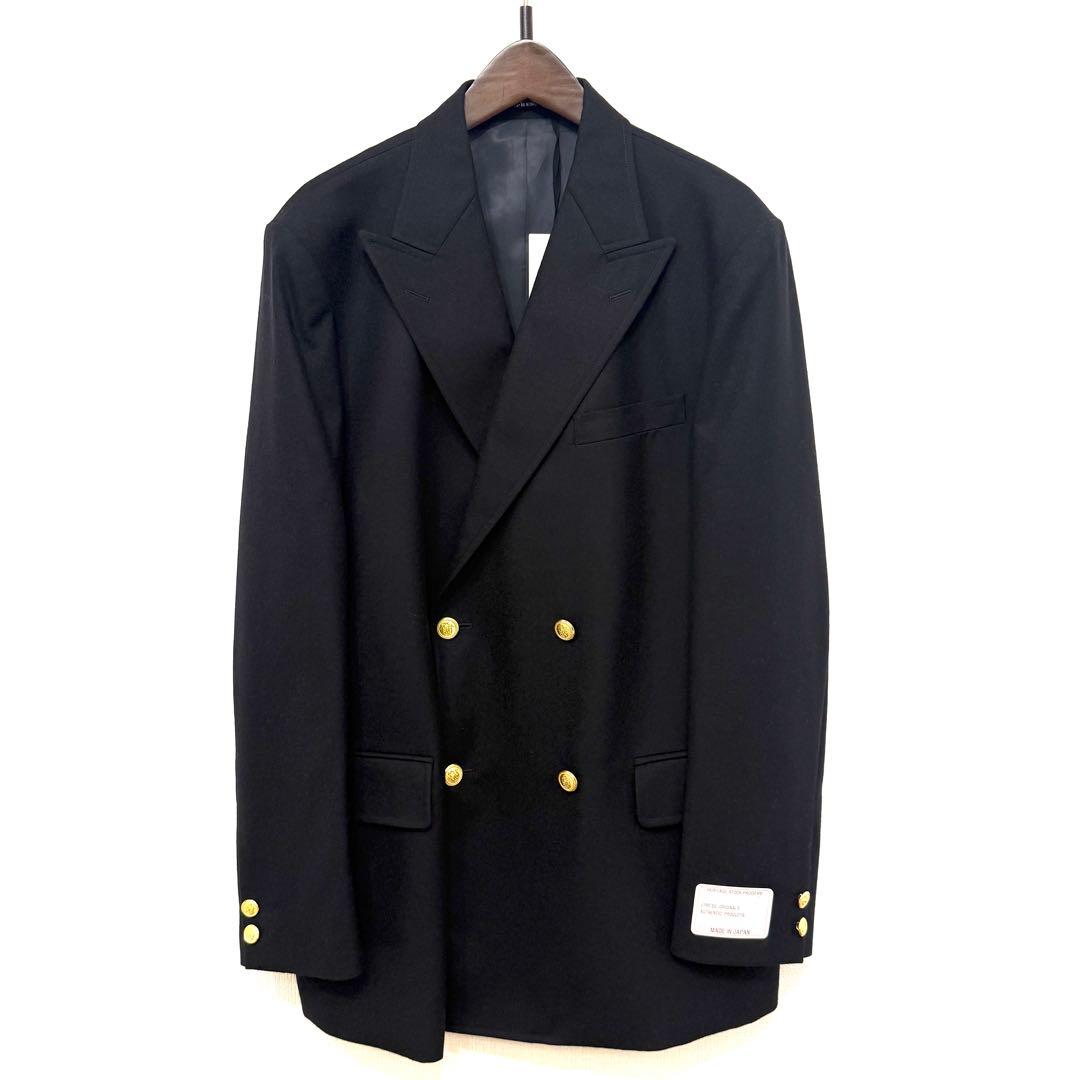 新品 定価7.3万 J.PRESS 定番ブレザー ダブル ペピンメリノ 紺ブレ