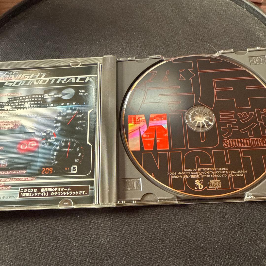 帯付き CD 湾岸ミッドナイト サウンドトラック 古代祐三