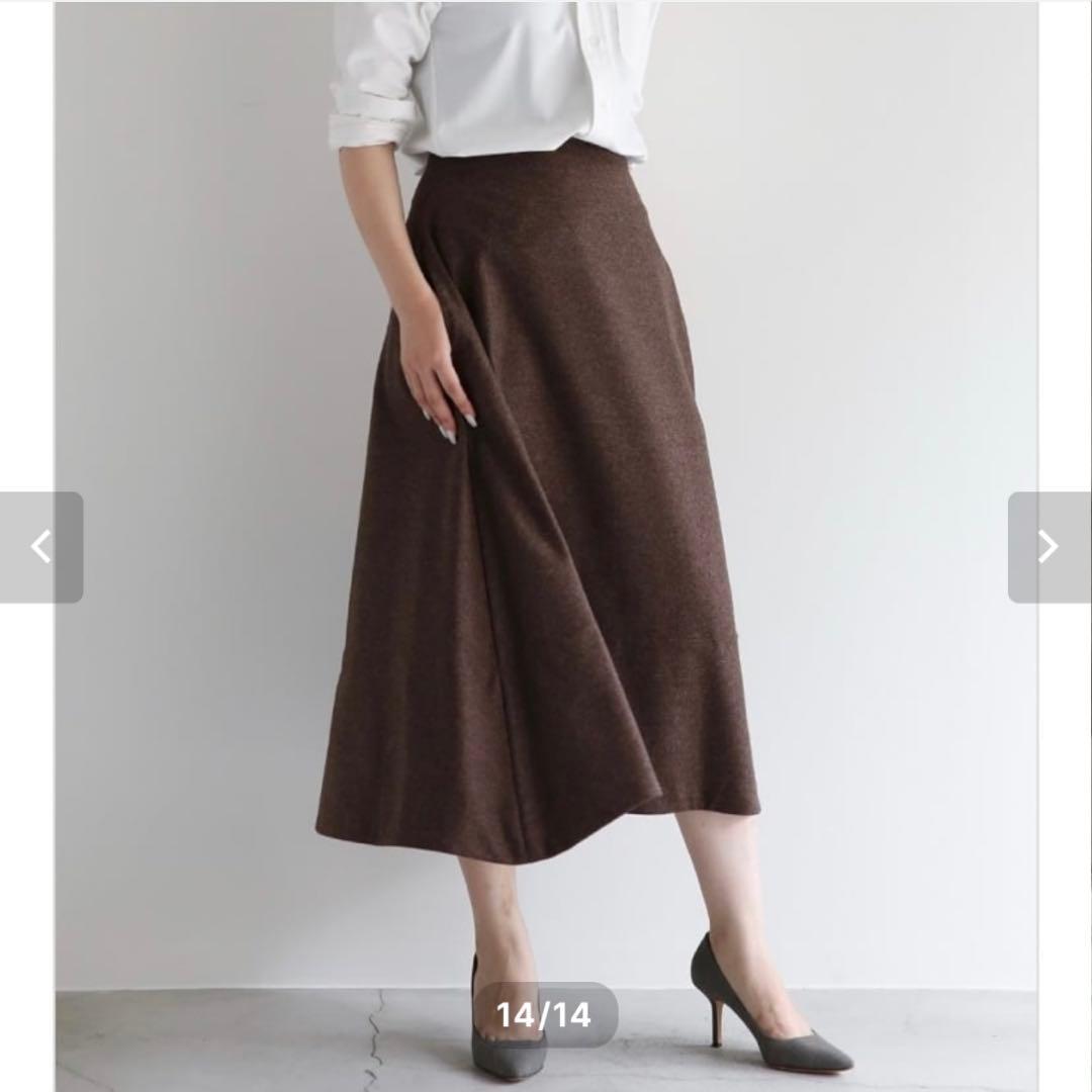 美品✨マディソンブルー MI-MOLLET ロングスカート 2 定価8.3万