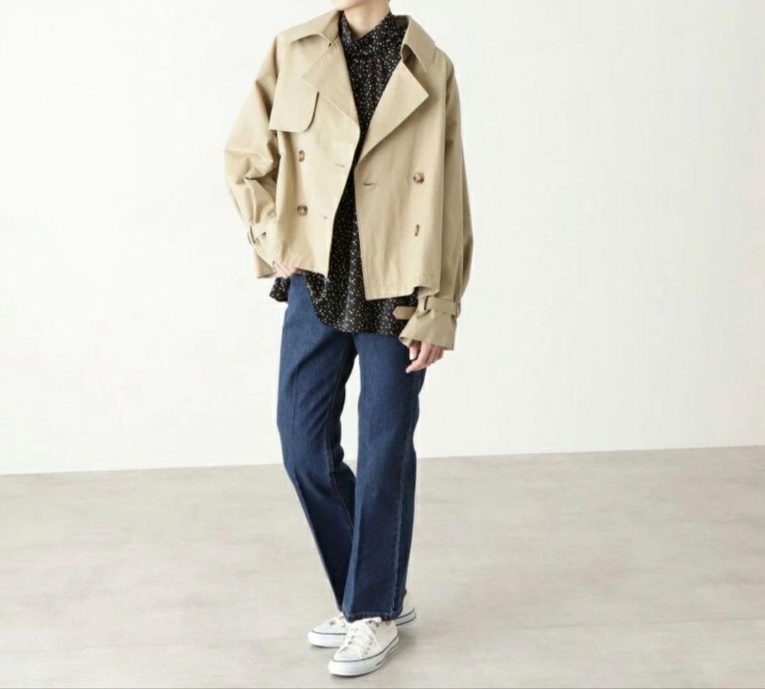 N. Natural Beauty Basic ショートトレンチコート