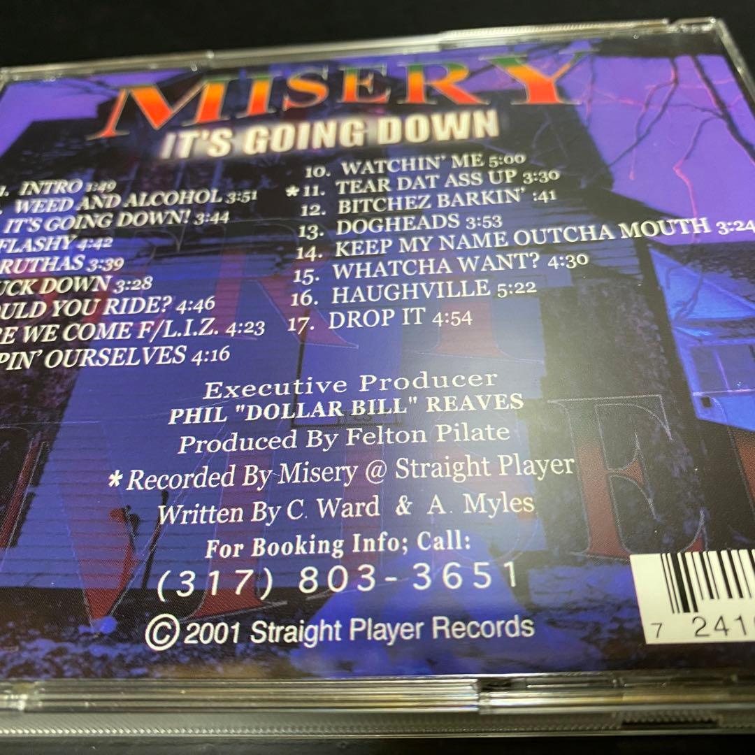 洋楽 MISERY/IT'S GOING DOWN/G-RAP