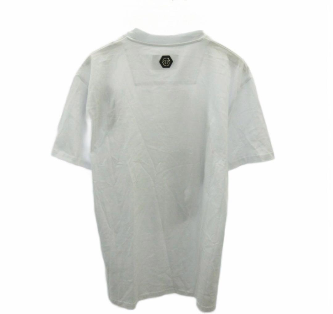 【未使用品 】フィリッププレイン Tシャツ ビジュー 半袖 XL メンズ