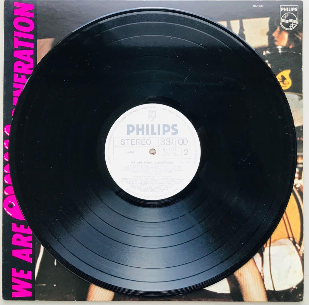 WE ARE PUNK GENERATION 12インチレコード 見本盤白ラベル