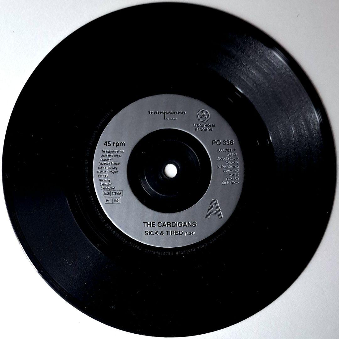 The Cardigans　Sick & Tired　レコード　カーディガンズ